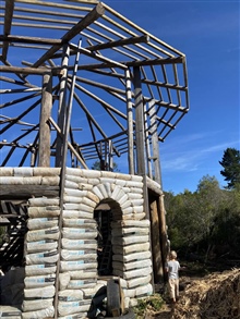 Natural Building methods using earthbag