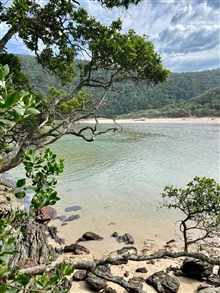 Salt River Mouth which can be hiked to from Kuthumba