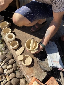 Wood fired pottery at Dream Catcher Studios