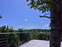 Private Deck overlooking the Indigenous Forest