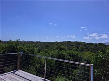 Private Deck overlooking the Indigenous Forest